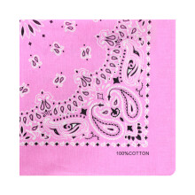 Comfortable Stylish Handkerchief Sports Cycling Headbands-Pink