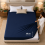 (Navy Blue, King) Extra Deep 40cm Fitted Bed Sheets Poly Cotton Single Double King Size 1