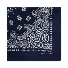 Modische Bandanas, Kopftuch, Unisex, quadratisches-Marineblau