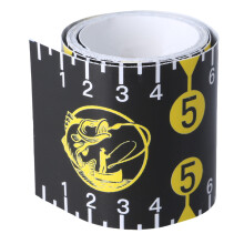 Adhesive Fish Ruler, 51Inch Fish Measuring Tape Sticker-Black