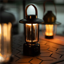 Outdoor Metal Horse Light Camping Light Pinecone Ambient Light 1/4 Threaded Port Bracket LED Light USB Charging