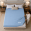 (Sky Blue, Double) Extra Deep 40cm Fitted Bed Sheets Poly Cotton Single Double King Size 1