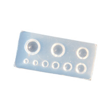 Nageldekorations-Silikonform für Maniküre-Patch, der den-Um
