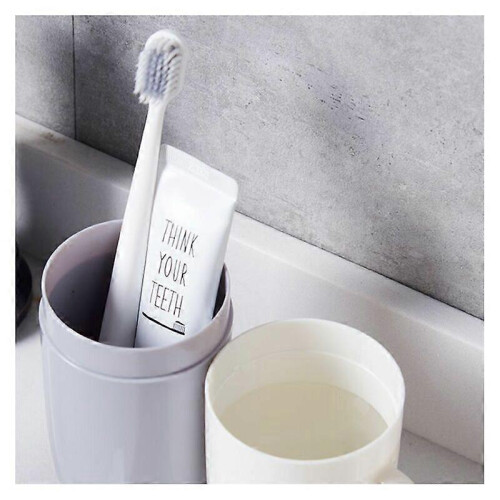 Travel Mouthwash Cup, Κύπελλο οδοντόβουρτσας, φορητό κουτί αποθήκευσης οδον 2