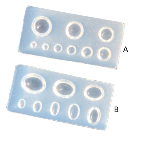 Nageldekorations-Silikonform für Maniküre-Patch, der den-Um 1