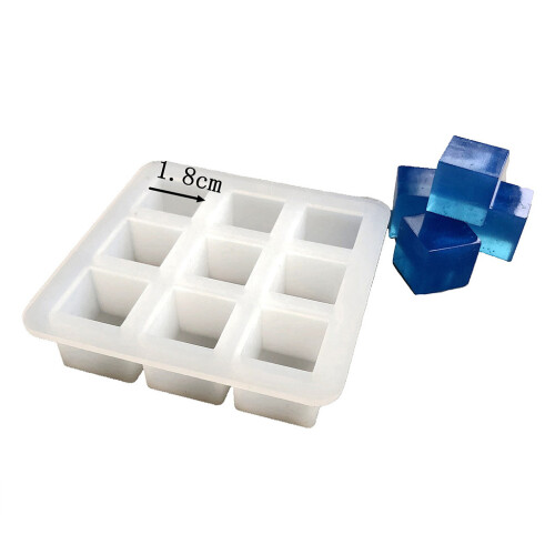 Würfeldekoration Silikonform Schönheitsformen für-16mm