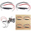 4er-Pack Motorrad-21-W-LED-Blinker-Lastwiderstände, Universal-Blinker-Decoder-Adapter, fehlerfreie Blinker-Fixierung fü 3