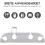 Βάση καλωδίου 3 Pack Organizer καλωδίων με 4 υποδοχές για επιτραπέζιο κλιπ δ 5