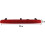 Πίσω φως φρένων υψηλού επιπέδου για Transporter T5 2003-2015, κόκκινο, ανταλλακ 2