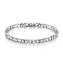 Volldiamant-3A-Zirkon-Armband für Damen und Herren, simulierter Moissanit-Stil, eleganter Modeschmuck