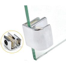 2er-Pack rahmenlose Glastürgriff-Clips für 3 bis 5 mm dicke Glas-Zugknöpfe für Weinschränke, Schränke, Vitrinen
