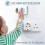 Confezione da 2 prese WiFi Smart Plug compatibili con Alexa, Google Home e Smart Life, prese programmabili con telecoma 4