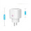 Confezione da 2 prese WiFi Smart Plug compatibili con Alexa, Google Home e Smart Life, prese programmabili con telecoma 5