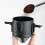 Φίλτρο Cone Coffee Dripper, επαναχρησιμοποιούμενο φίλτρο καφέ από ανοξείδωτ 3
