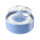 Powder Puff and Container Case Empty Loose Powder Box-Blue 1