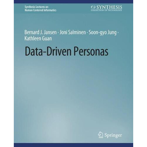 DataDriven Personas by Bernard J. Jansen Paperback Book