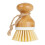 Bamboo Palm Dish Dish Scrub Scrub Set 2 για καθαρισμό ταψιών, νεροχύτες κουζίνας και 5