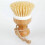 Bamboo Palm Dish Dish Scrub Scrub Set 2 για καθαρισμό ταψιών, νεροχύτες κουζίνας και 3