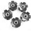 6 ΤΕΜ Ακουστικά ποδηλάτου Star Nut, Universal 1-1/8 ιντσών 28,6 mm αξεσουάρ πιρο 4