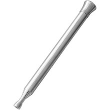 Tubo de soplador de fuego para exteriores plegable de 6 secciones, tubo de fuego de acero inoxidable para chimenea y ca