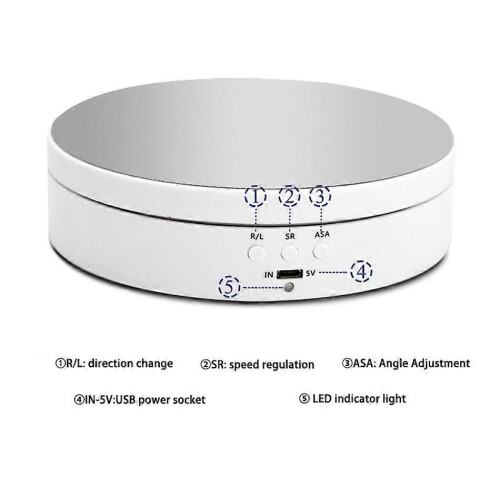 Ηλεκτρική βάση οθόνης 3 ταχυτήτων 138 mm με περιστρεφόμενο καθρέφτη, 1
