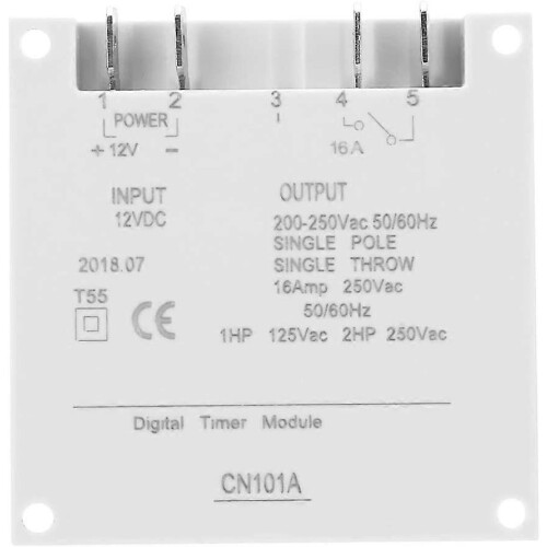 12V DC 16A Digital LCD Time Relay Switch Programmable Microcomputer Timer Control Power Supply Mini Device 1