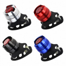 4 Stück rote tragbare Marine-LED-Navigationslichter aus Aluminium für Bootsbug oder -heck, wasserdichte Rückfahrlichter