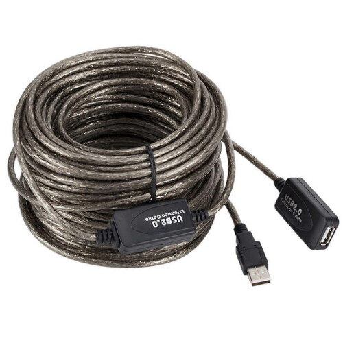 Ενεργό καλώδιο επέκτασης USB 20 μέτρων, συμβατό με συσκευές USB 2.0 και 1.1,