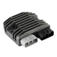 Redresseur de régulateur de tension MOSFET à 5 broches, redresseur de moto en alliage d'aluminium et ABS Compatible ave