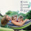 Φορητή διπλή αιώρα Camping Swing Glider με τσάντα αποθήκευσης, κόκκινο μπλε 5
