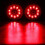 Ρυμουλκούμενο πίσω φρένο φρένων στροφής, 4 Pack 19 LED 12V/24V για Truck Van Caravan, 5