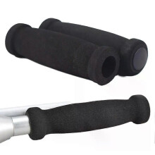 Par de empuñaduras para manillar de bicicleta, cubiertas de esponja de silicona de espuma suave para bicicletas de mont