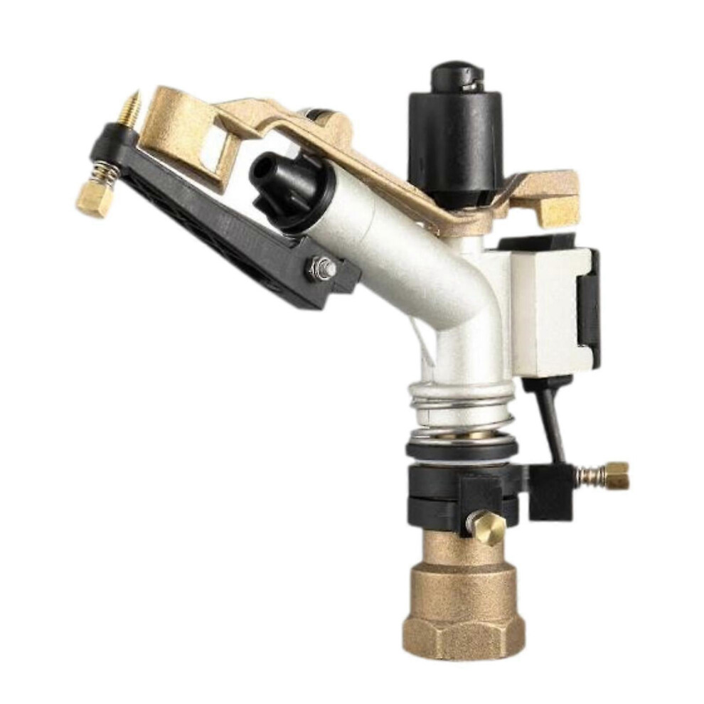 Metal Rocker Impact Sprinkler Nozzle, Automatic Rotating Garden Irrigation For Lawn, Farm And Yard 4286878171998