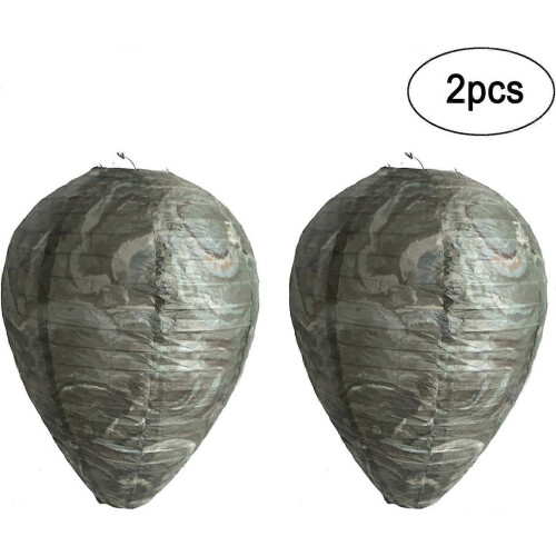 Fake Wasp Nest Decoys για το σπίτι και τον κήπο, Απωθητική παγίδα σφηκών και 1