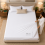 (White, Double) Extra Deep 40cm Fitted Bed Sheets Poly Cotton Single Double King Size 1