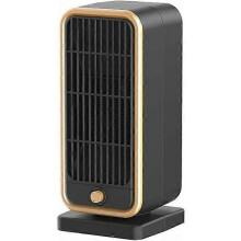 Calentador de cerámica, 500 W, silencioso y de bajo consumo, calentador portátil compacto para sala de estar, estudio y