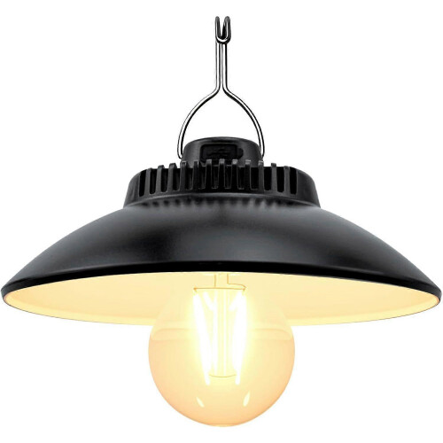 Επαναφορτιζόμενη ρετρό λάμπα κάμπινγκ LED, ζεστό λευκό, 2 λειτουργί