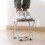 Foldable Shower Stool, Portable Adjustable Non-Slip Bath Seat, Aluminium Frame Mobility Bench for Elderly, Easy Storage 3