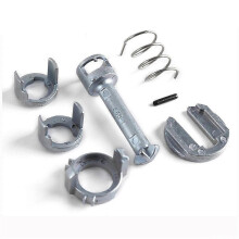 Kit de reparación de cilindro de cerradura de puerta izquierda y derecha para BMW E46 318 328 330 M3 51218244049
