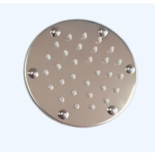 Stainless Steel 25 cm Round Shower Head, Universal Rain Shower Head with 1/2 Inch Thread for Bathroom Use