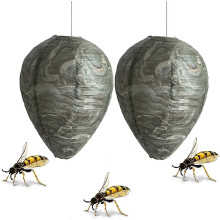 Faux nids de guêpes pour la maison et le jardin, piège répulsif contre les guêpes et les frelons, lutte antiparasitaire