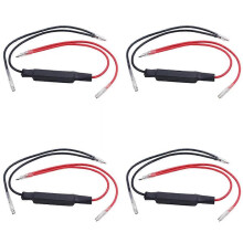 4er-Pack Motorrad-21-W-LED-Blinker-Lastwiderstände, Universal-Blinker-Decoder-Adapter, fehlerfreie Blinker-Fixierung fü