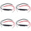 4er-Pack Motorrad-21-W-LED-Blinker-Lastwiderstände, Universal-Blinker-Decoder-Adapter, fehlerfreie Blinker-Fixierung fü 1