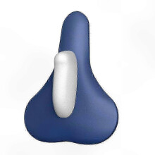 (Blue, upgrade) Beckenbodentrainer, USB-aufladbar, 4 Massageprogramme, PVC, Silikongel, mit Reparaturkissen