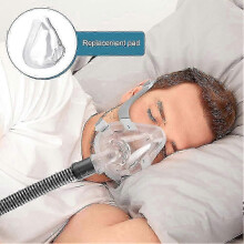 (M) Replacement Silicone Cushion compatible with ResMed AirFit F20, Soft Silicone CPAP Mask Leak-proof Seal