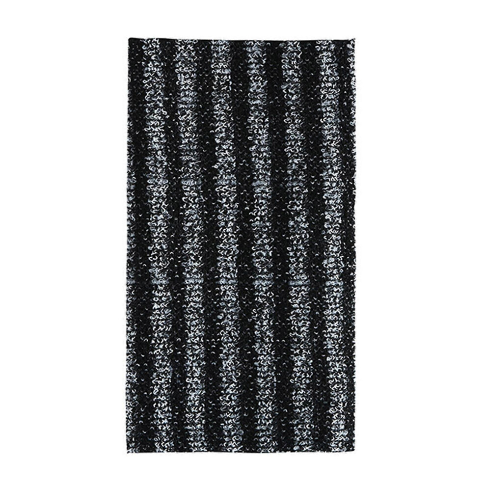 (Black, Stripe) African Exfoliating Net Sponge 100cm Durable Loofah for Body Scrub and Shower