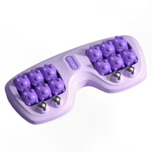 (Purple) Akupresúrny valček na nohy na úľavu od bolesti pri plantárnej fasciitíde, duálna masážna terapia s dizajnom mačacích pazúrov