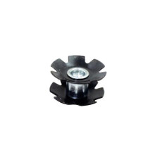 Tuerca de estrella para auriculares de bicicleta de 6 piezas, accesorios de horquilla universales de 1-1/8 pulgadas y 2