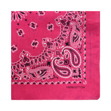Modieuze Bandana's Hoofddoek Unisex Vierkante-Roze Rood
