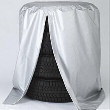 Reservewielhoes voor camperaanhangwagen, zijdepolyester, duurzame beschermhoes voor autobanden